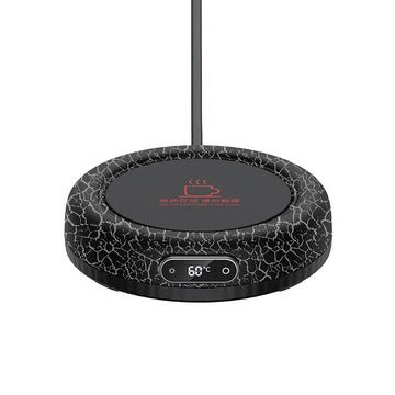 Coffee cup heater designed to keep your beverage warm with an efficient and stylish heater for home or office use.