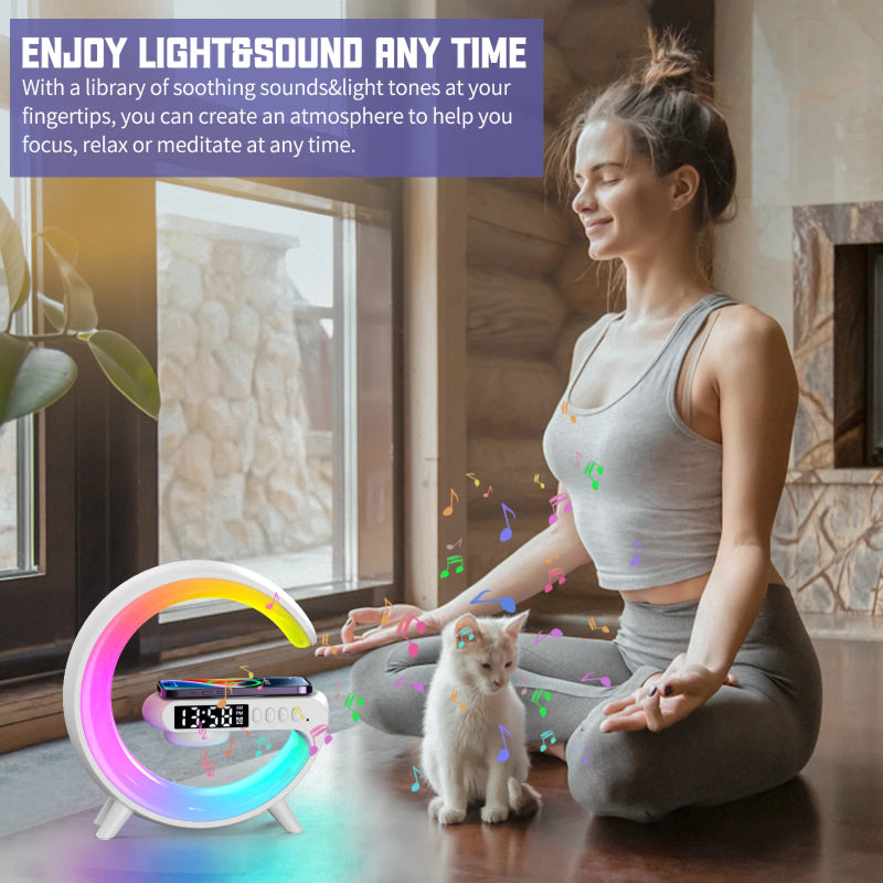 Smart wireless speaker delivering high-quality sound with advanced connectivity features for seamless audio experience