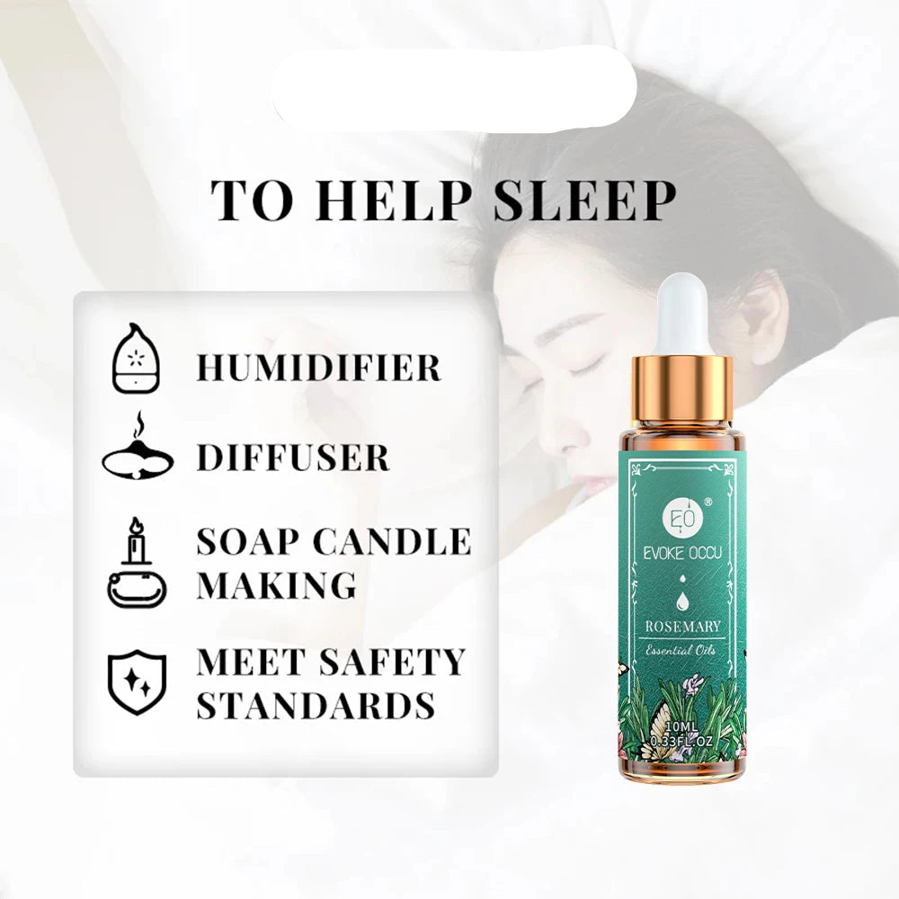 Pure essential oils displayed in elegant bottles, emphasizing natural and high-quality aromatherapy products for wellness