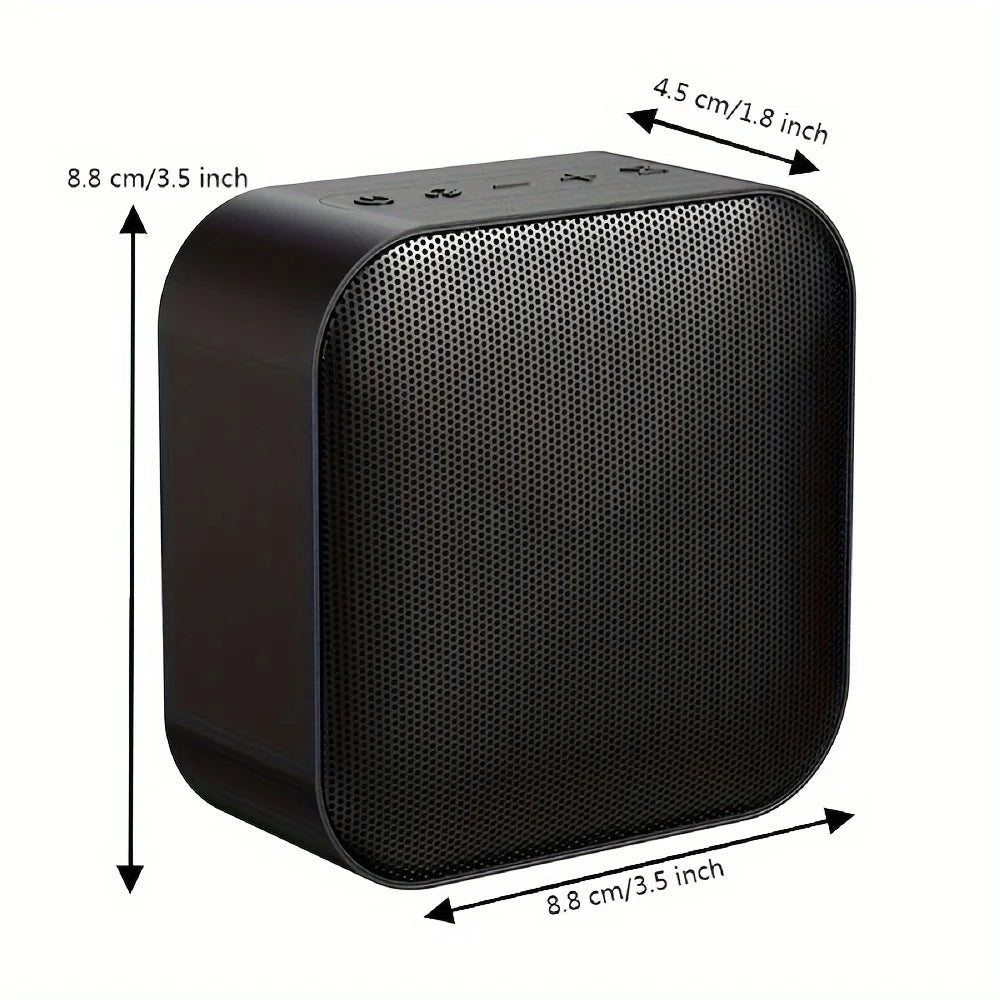 Portable Bluetooth speaker delivering high-quality wireless sound for music on the go, perfect for travel and outdoor use.