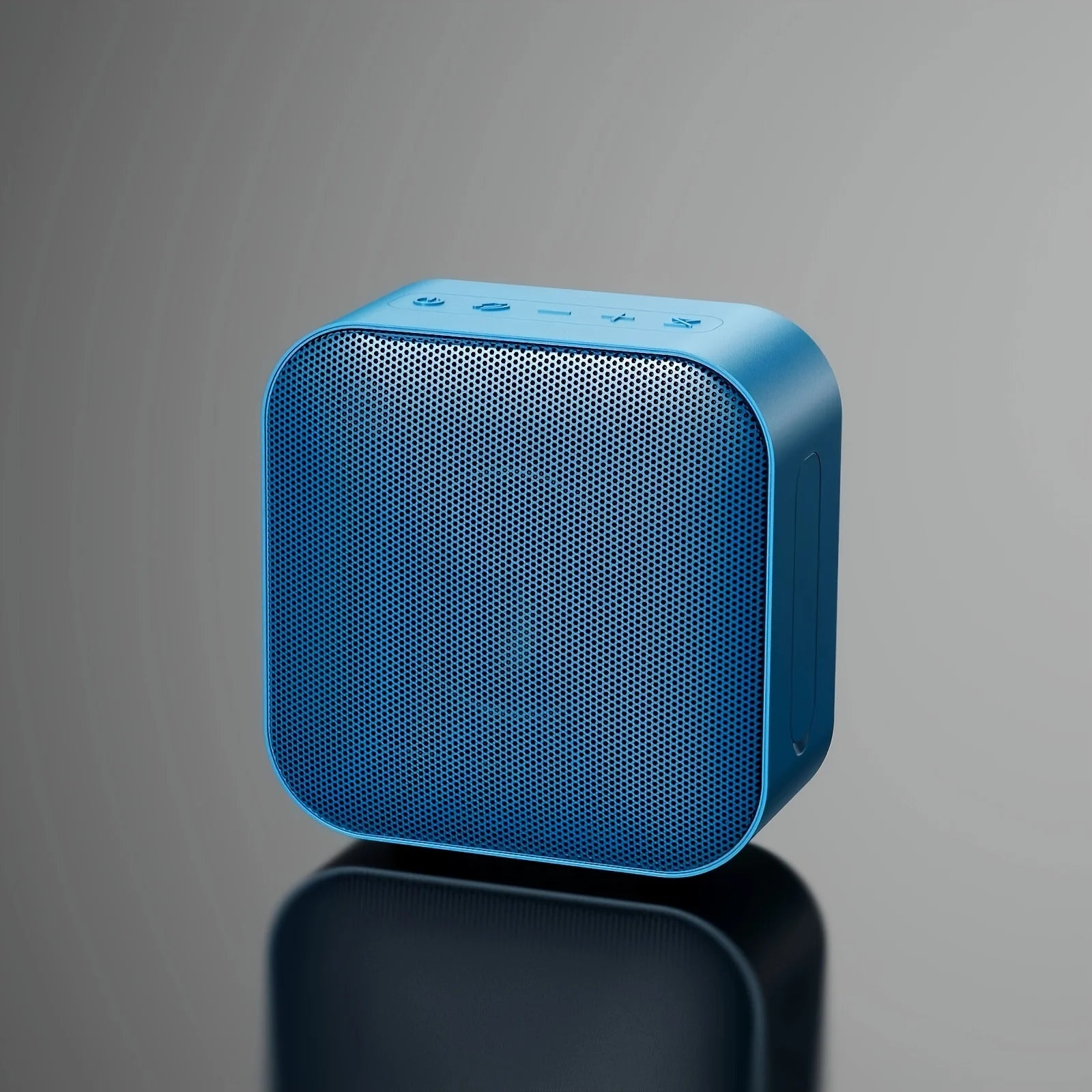 Portable Bluetooth speaker delivering high-quality wireless sound for music on the go, perfect for travel and outdoor use.